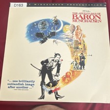 Columbia Pictures The Adventures of Baron Munchausen LaserDisc Widescreen John  