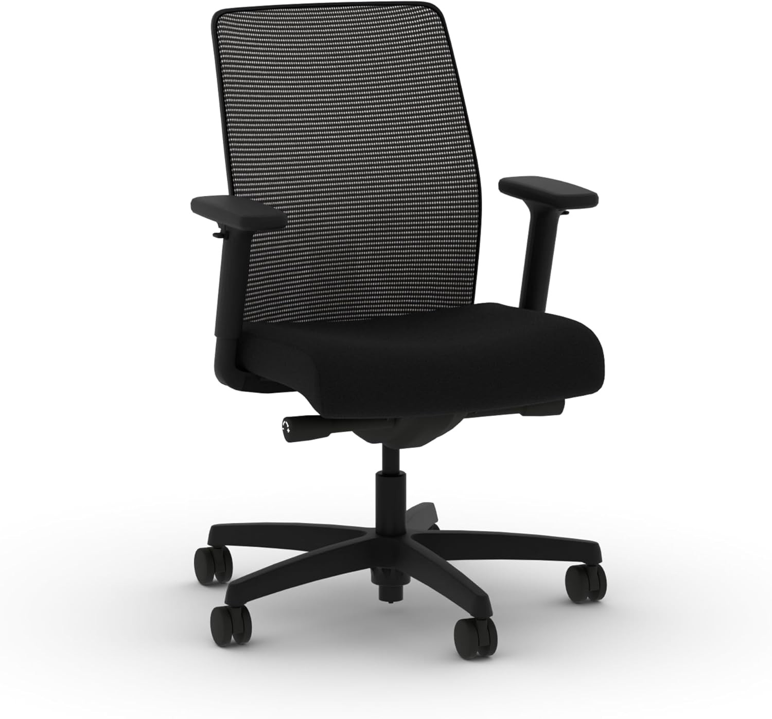 With Lumbar Support & Adjustable Arms