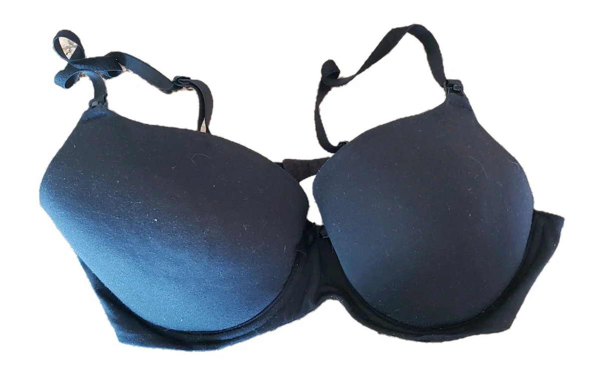 Soutien-Gorge Noir Gilligan & O'Malley - Taille 36DD - Couverture Integrale - Occasion TBE