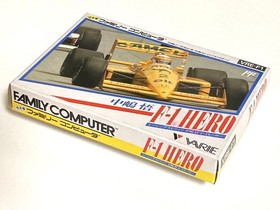Nintendo Famicom Software F 1 HERO Satoru Nakajima Racing Spirits Excellent Cond