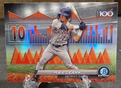 2024 Bowman - Bowman Scouts Top 100 Max Clark #BTP-10 (RC)