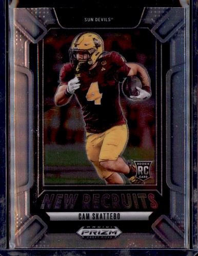 2025 Panini Prizm Draft Picks #10 Cam Skattebo New Recruits