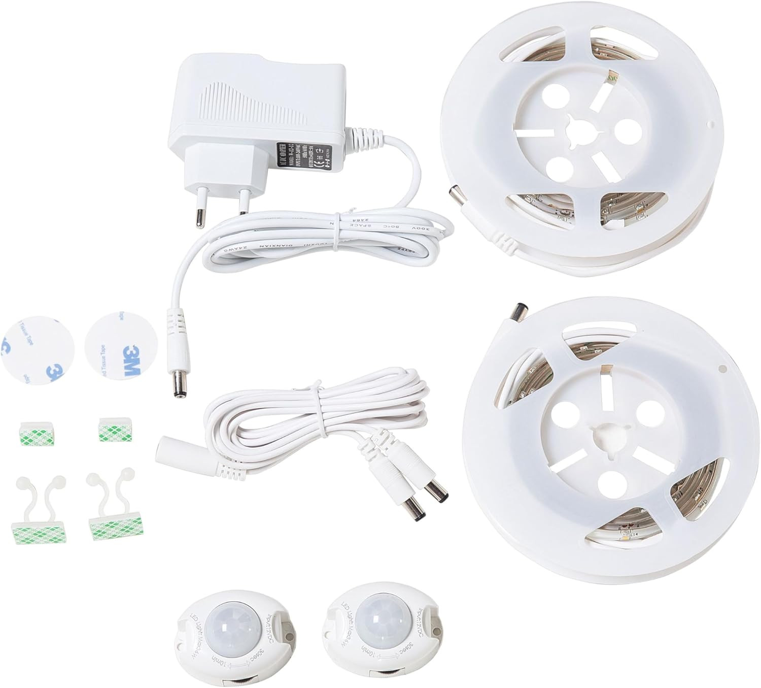 Illuminazione Lineare LED 120cm Bianco - Set Duo per Design d'Interni