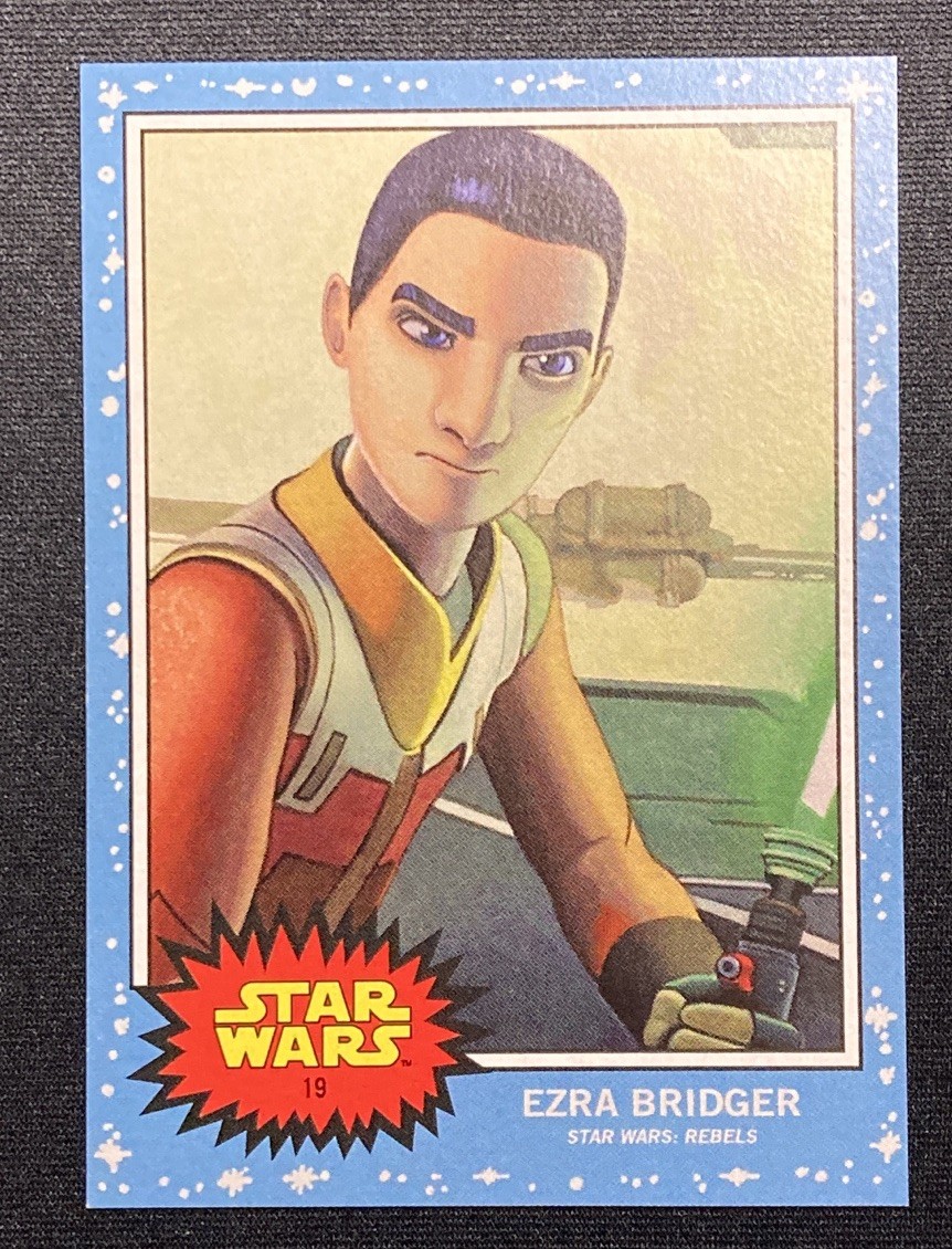 Ezra Bridger 2019 Topps Star Wars Living Rebels #19