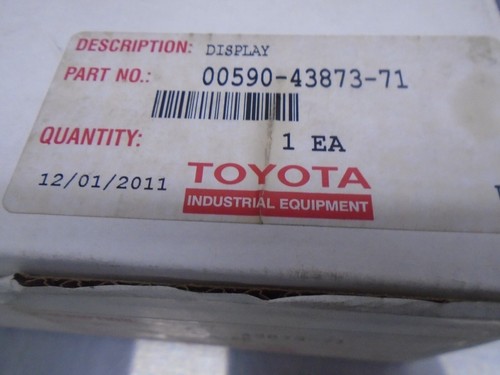 TOYOTA 00590-43873-71 CONTROLLER DISPLAY NEU OEM TBRU23 - Bild 4 von 4
