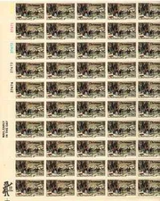 Scott #1702.. 13 Cent... Christmas...Sheet of  50