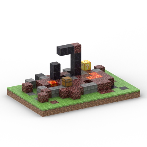 My World Magnetic Building Block Set STEM Mine Craft Toys Tiles Pixel Cube 2CM - Picture 65 of 78