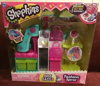 Shopkins Fashion Spree SHOE DAZZLE Playset