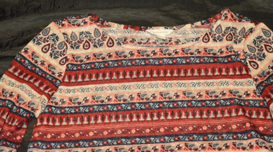 Springfield T-Shirt LA-Shirt Longsleeve S 36 Top - Bild 3 von 4