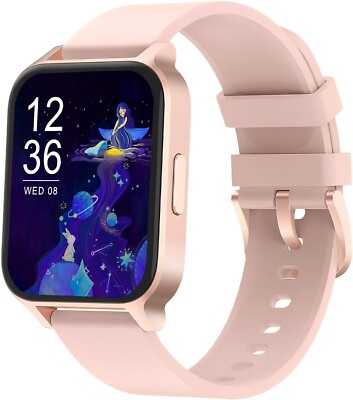 Smartwatch Damen Telefonfunktion Armbanduhr Watch für iPhone Samsung Huawei Tab