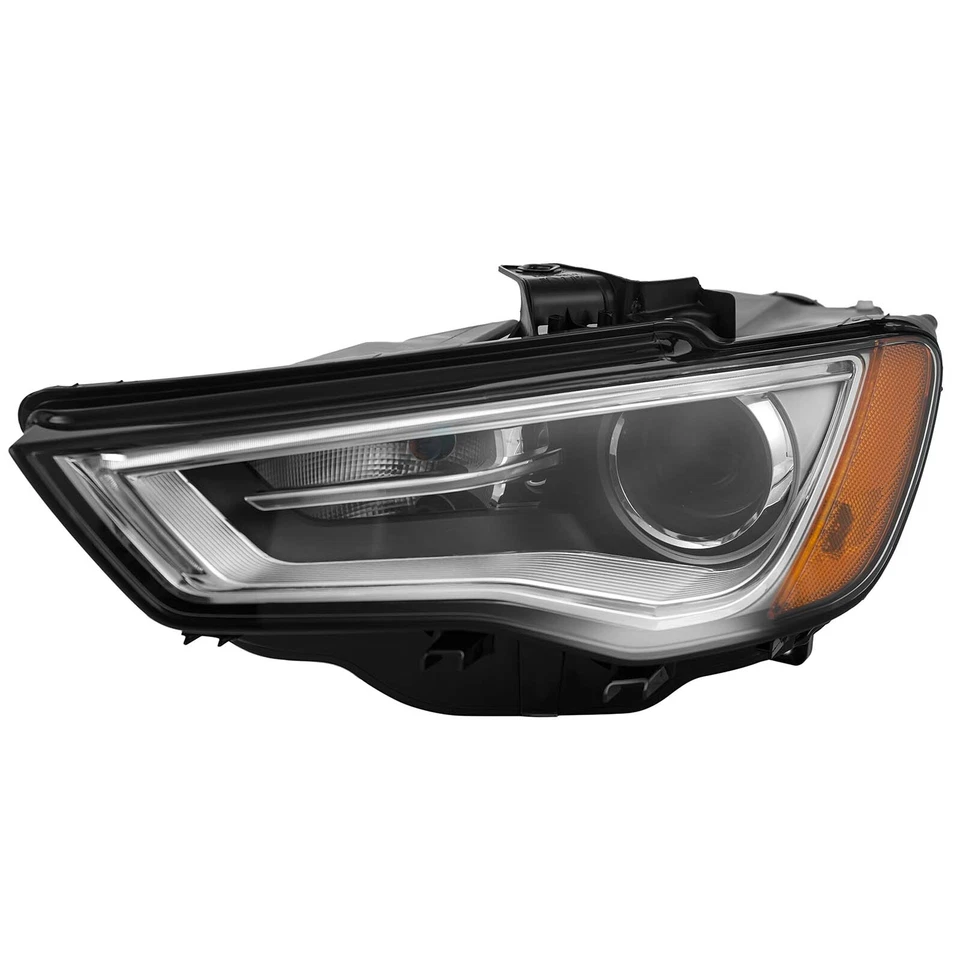 Conjunto de faros proyectores HID/Xenón lado del conductor reemplazo para Audi A3 S3 2015-2016 Foto 2 de 4