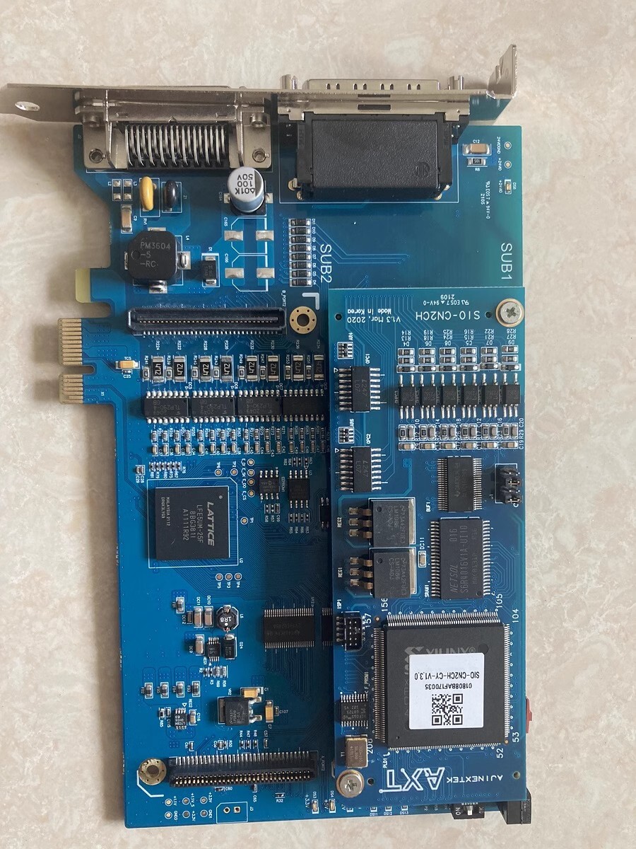 1pcs Used AJINEXTEK AXT LBEHD V1.0.0 SIO-CN2CH PCIE card | eBay