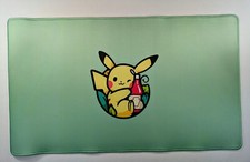 Pikachu Mouse Pad - Green Pikachu PC Keyboard Desk Mat Gaming Pokemon 24in - NEW