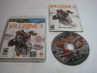 Killzone 3 (Sony PlayStation 3, 2011) COMPLETE TESTED