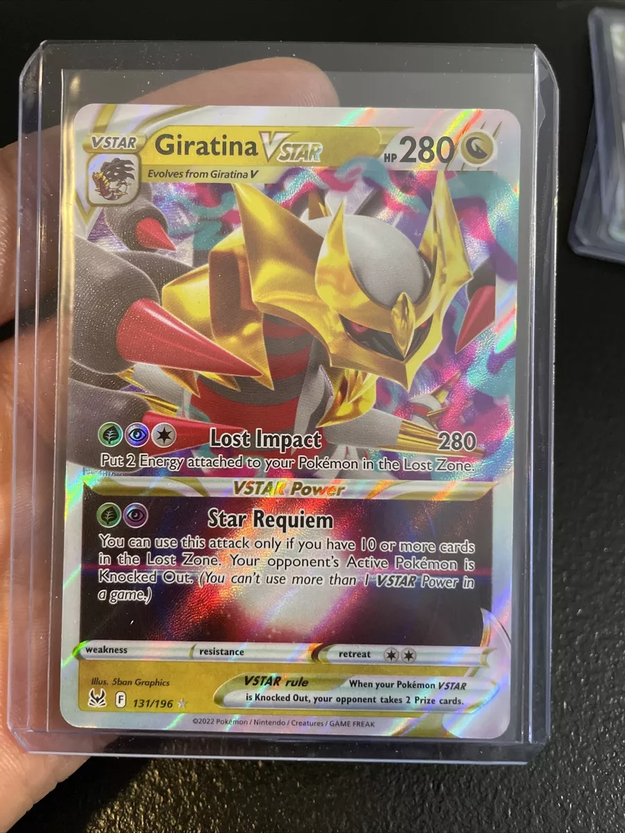 Pokemon - Giratina Vstar - 131/196 - Ultra Rare Card Lost Origin