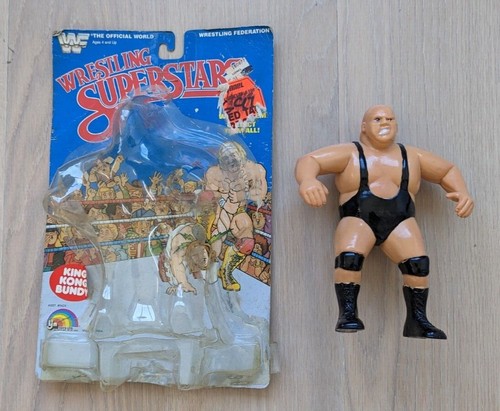 LJN King Kong Bundy WWF Wrestling Superstars Vinta...