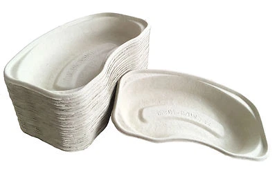 TIGA MED Cáscara de riñón cartón desechable cáscaras de riñón cáscaras de cartón desechables