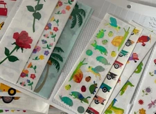 Mrs. Grossman's Sticker Sets of 2 or 3 Strips: Choose from many ASSORTED Designs