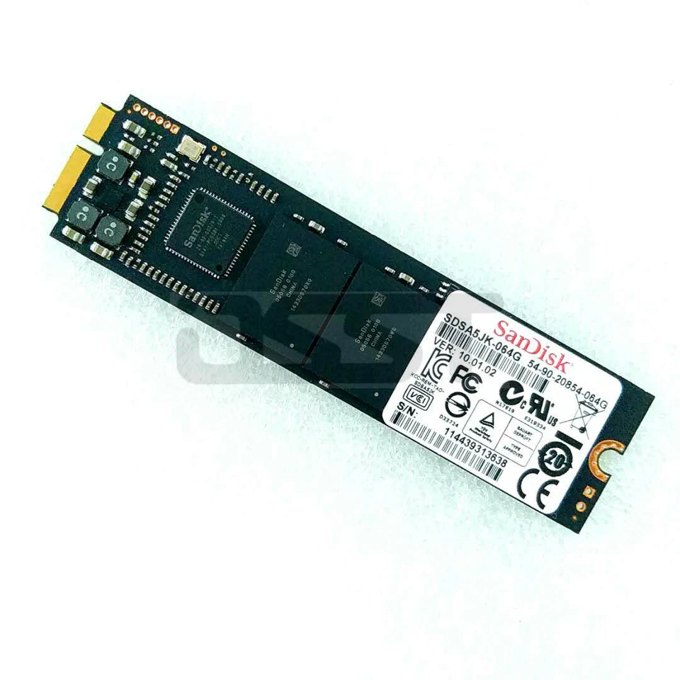 Sandisk 64GB SDSA5JK-64G SSD Solid State Drive mSATA NGFF ASUS UX21 UX31 UX51
