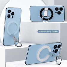 Phone Ring Holder Grip Mag Safe Metal Magnetic Ring Stand fr iPhone 15/14/13/12