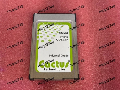 cactus Industrial Grade 128mB PCMCIA PC CARD ATA