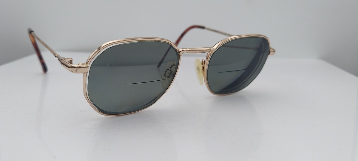 Halston H231 Gold Tiger Oval Sunglasses Frames Amazon.com: Dweebzilla Slim Oval Gold Tiger Head Medallion  main image 3
