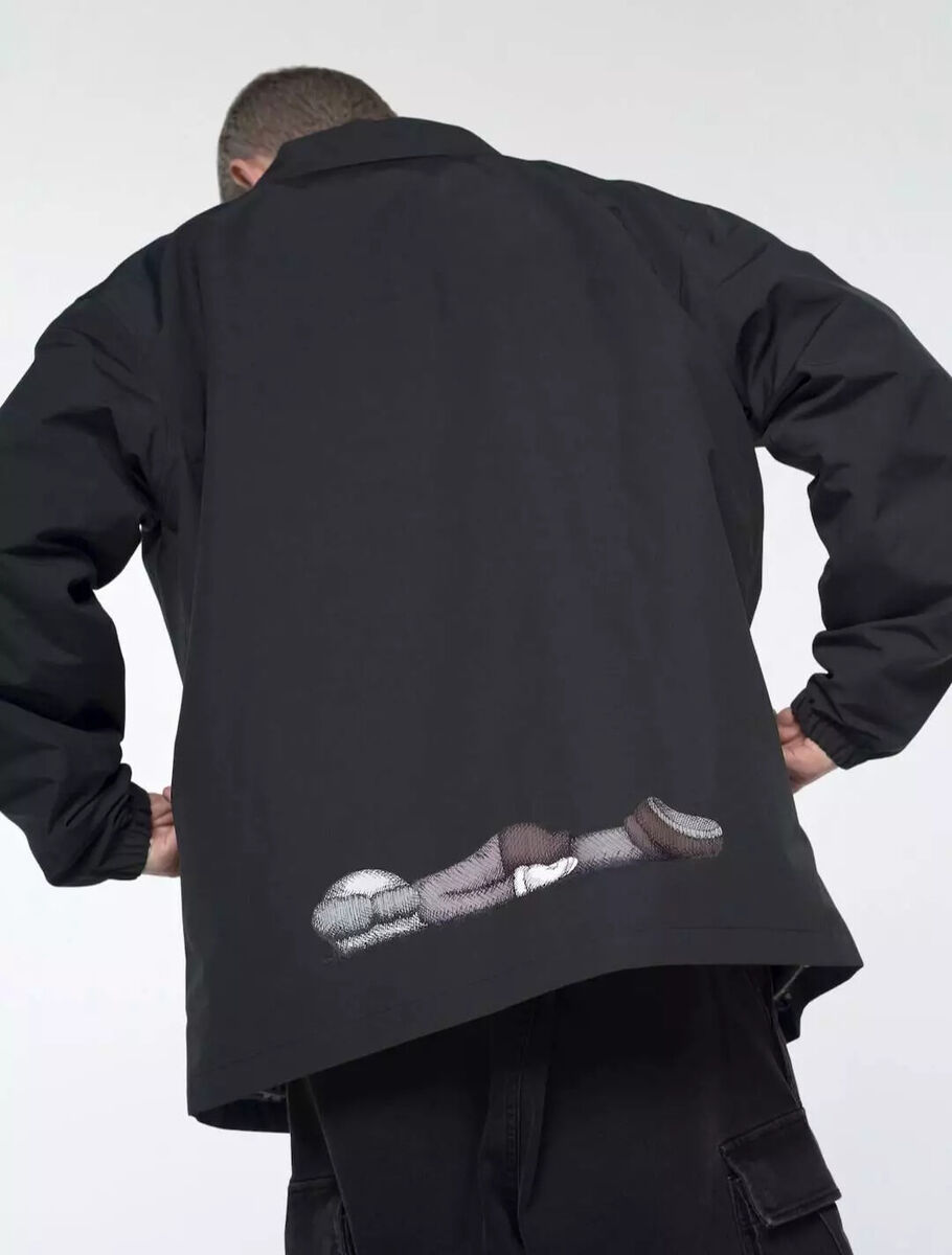Uniqlo x KAWS x WARHOL Coach Jacket Black Size XS-4XL | eBay Uniqlo x KAWS x WARHOL Coach Jacket Black Size XS-4XL | eBay