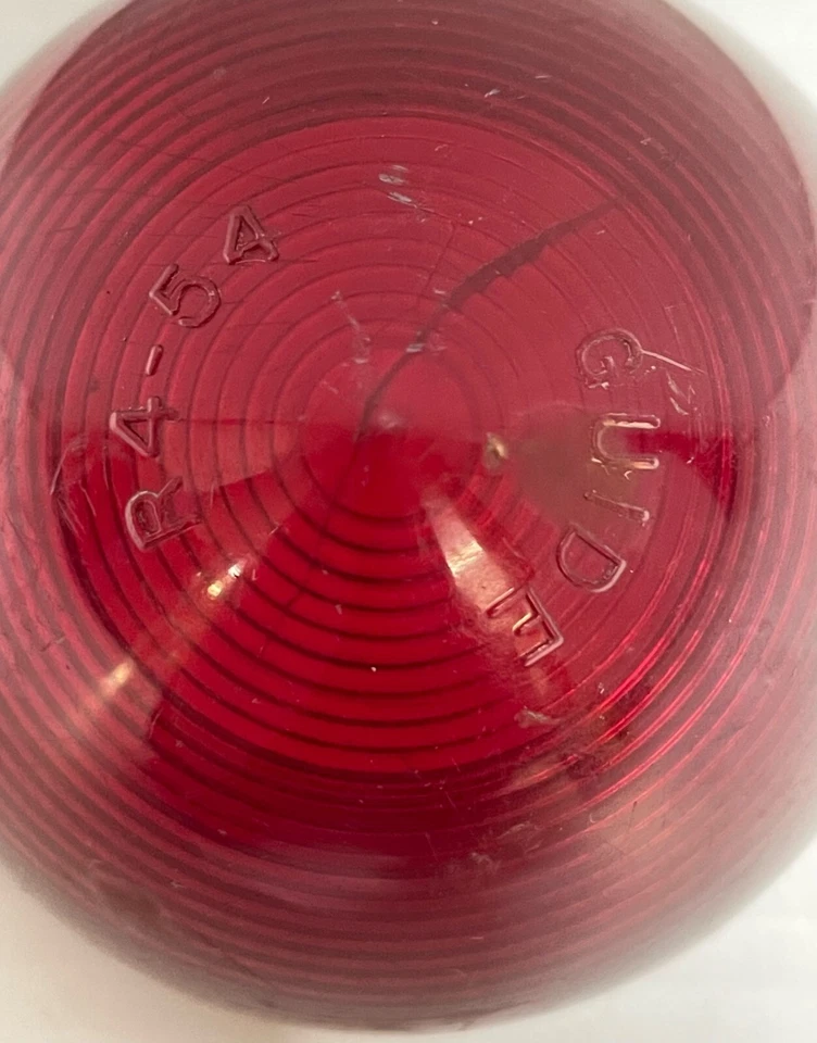 Объектив заднего фонаря 1955-1956 Cadillac Eldorado 5945027 R4 54 - Изображение 4 из 4