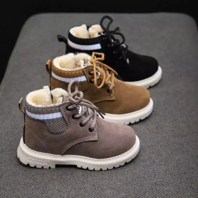 Children's warm winter clearance boots