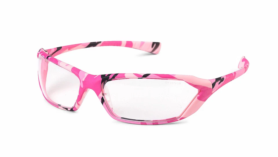Gafas de seguridad transparentes Gateway Metro camufladas/rosas para mujer camuflaje Z87+ Foto 4 de 4