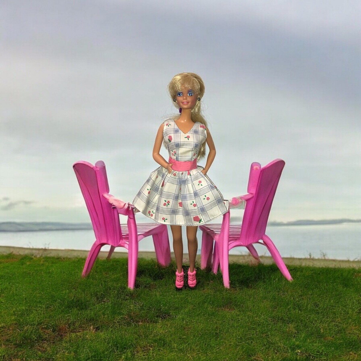 Vintage Barbie Doll: 1966 Body on NO Head Year Stamp- Made