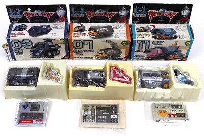 Ultraman GAIA XIG CONTAINER VEHICLE CV 03,07,11, Tsuburaya