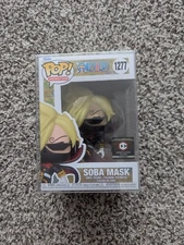 Funko Pop! One Piece Soba Mask Chalice Collectibles Exclusive #1277 W/ Protector