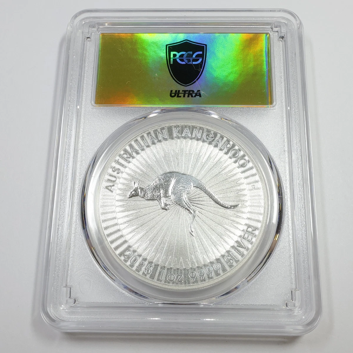 Australian Kangaroo Grade MS 70 PCGS Certified Silver Bullion