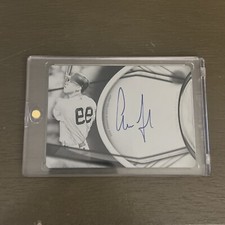 2018   Aaron Judge **BLACK PRINTING PLATE 1/1 **🦄2018 Topps Tribute Baseball🦄