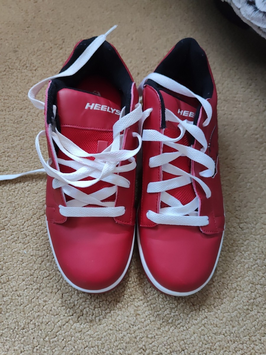 HEELYS NCAA SEC Arkansas Razorbacks Sneakers w/Rolling Skate Shoes Men Size 