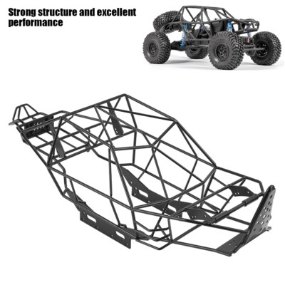 Metall Stahl Rollkäfig Chassis Rahmen für Axial RR10 90048/90053 RC Auto