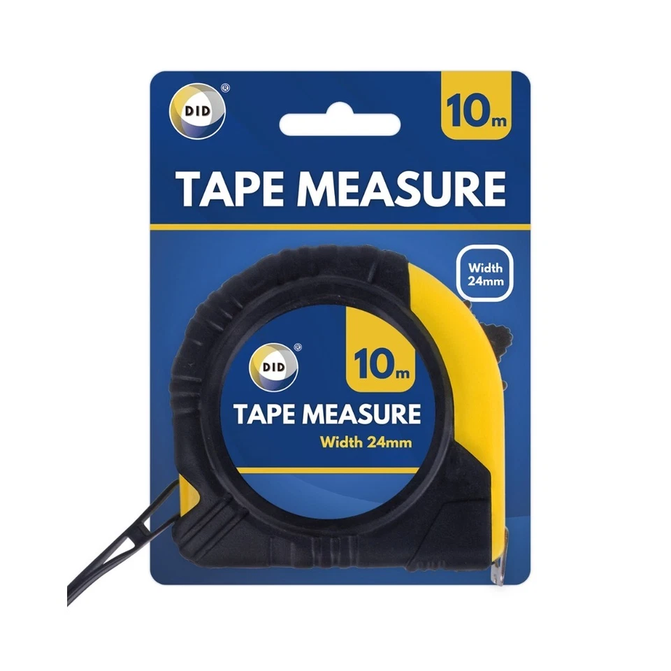 EMERALD MERCHANTS Tape Measure 10m Durable Pocket Measuring Tape UK