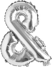 16" Inch Multicolor Alphabet Letter Symbol    Balloons Aluminum Hanging Foil