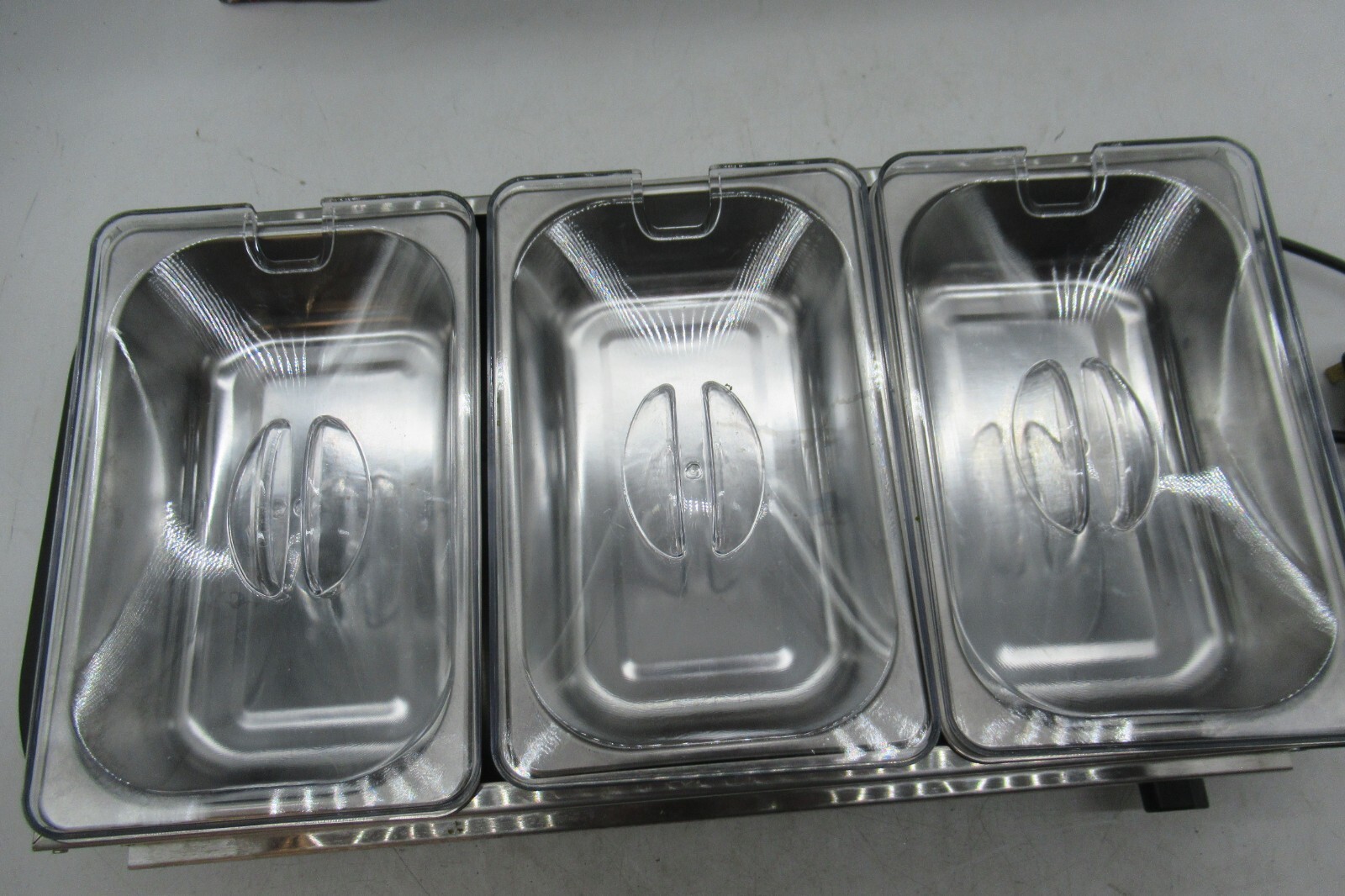 TOWER 3Tray Buffet Server and Plate Warmer eBay