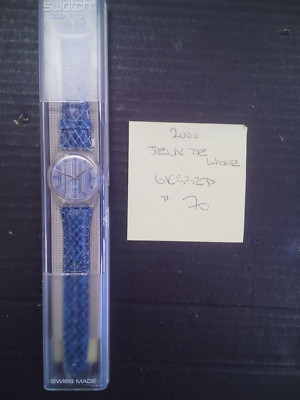 Swatch Originals Brand Jeux De Lione GK332P NOS 2000 needs battery