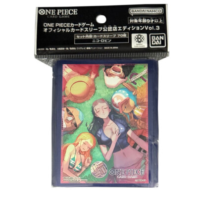 ONE PIECE Card Game - Nico Robin Sleeves Limited Ver. 3 (60 PCS)