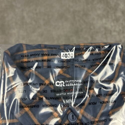Camisa de investigación al aire libre Ouray Brewery Feedback franela ligera azul medio - Imagen 11 de 11