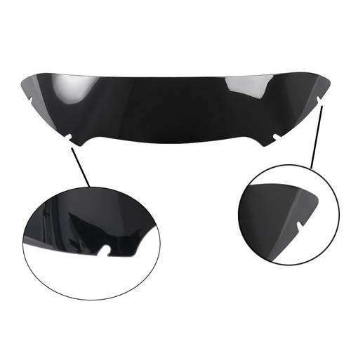 4.5'' Black Windshield For 2015 - 2022 Harley Davidson Touring Road Glide FLTR - Picture 5 of 5