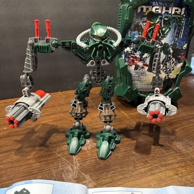 LEGO BIONICLE Toa Kongu 8910 With Manual , Canister New, Open Box   Guaranteed