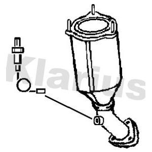 Klarius Approved Front Pipe & Catalyst for Chevrolet Matiz 1.0 2005-2011