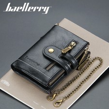 Baellerry Men Wallets Zipper Coin Pocket New Short Men Purse Multi Card Holders