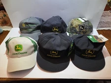 Vintage John Deere Hats Snapback Lot Of 6 K Products 