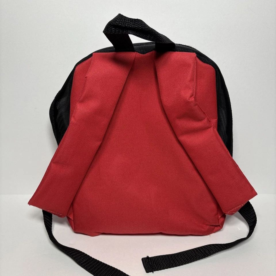Mochila de viagem colecionável estilo quadrinhos clássico Universo Marvel preta e vermelha - Imagem 4 de 4