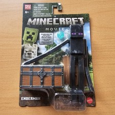 Image of Minecraft Movie Enderman 4" Action Figure & Accessories Set 2025 Free P&P #2